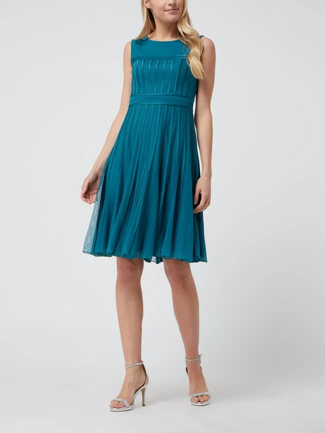 Christian Berg Cocktail Cocktailkleid Aus Tüll - Smaragdgrün 1 Christian Berg Cocktail Cocktailkleid Aus Tüll - Smaragdgrün