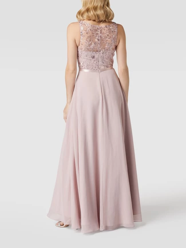 Luxuar Abendkleid Mit Paillettenbesatz - Mauve 5 Luxuar Abendkleid Mit Paillettenbesatz - Mauve – Bild 5