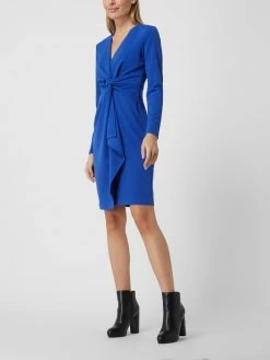 DKNY Kleid Mit Drapierten Falten - Royalblau