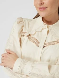 Designers Remix Blusenkleid Aus Bio-Baumwolle Modell 'Sandrine' - Offwhite -Vila-shop 69342gq3650lcgpo99332da99h2kedaga17lai1l8oo56h1h90okic2aad838d9ka8r32i9h9h5jccid753m4p1h6csjio9g68rmae9kcormao9gcorjgdj275im4p1jcpi6cc8