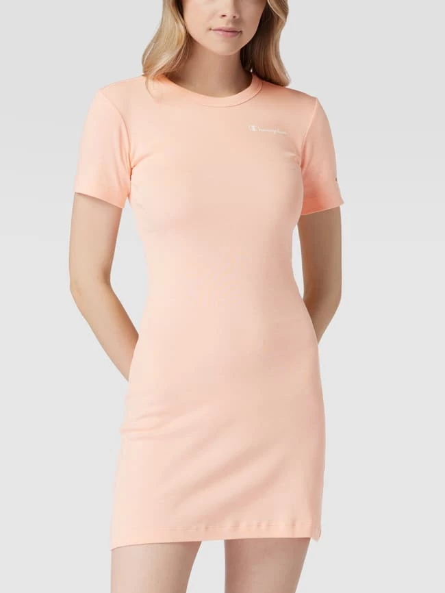 CHAMPION Sweatkleid In Melierter Optik - Lachs 4 CHAMPION Sweatkleid In Melierter Optik - Lachs – Bild 4