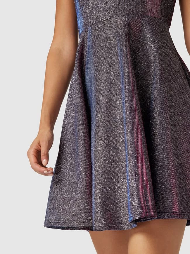 Jake*s Cocktail Cocktailkleid Mit Effektgarn - Mittelgrau Meliert 3 Jake*s Cocktail Cocktailkleid Mit Effektgarn - Mittelgrau Meliert – Bild 3