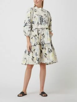 Second Female Kleid Aus Bio-Baumwolle - Offwhite