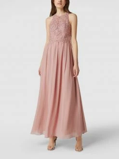 Laona Abendkleid Mit Zierbesatz - Altrosa