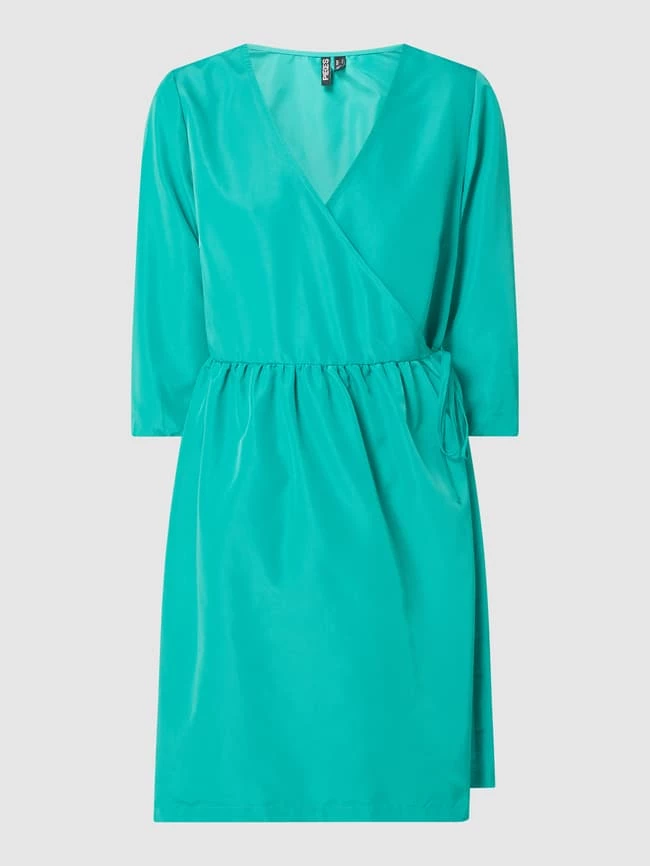 Pieces Wickelkleid Mit 3/4-Arm Modell 'Jylla' - Grün 2 Pieces Wickelkleid Mit 3/4-Arm Modell 'Jylla' - Grün – Bild 2