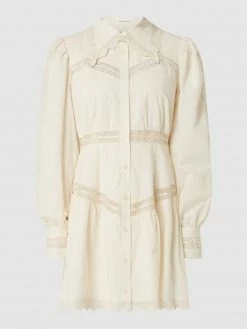 Alternative view of Designers Remix Blusenkleid Aus Bio-Baumwolle Modell 'Sandrine' - Offwhite