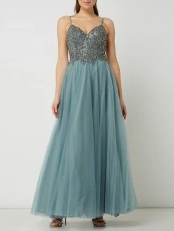 Unique Abendkleid Mit Ziersteinen - Bottle