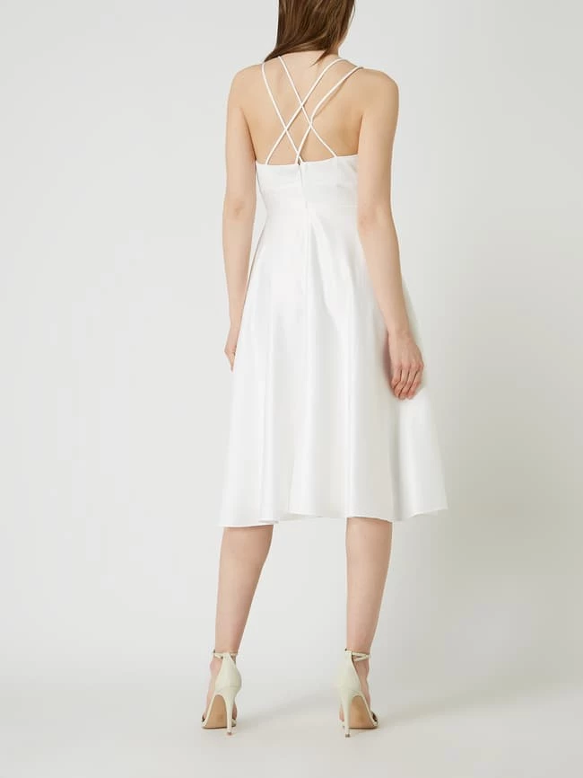 Jake*s Cocktail Cocktailkleid Aus Satin - Ecru 4 Jake*s Cocktail Cocktailkleid Aus Satin - Ecru – Bild 4
