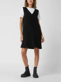 Moves Kleid Aus Cord Modell 'Sisatta' - Schwarz