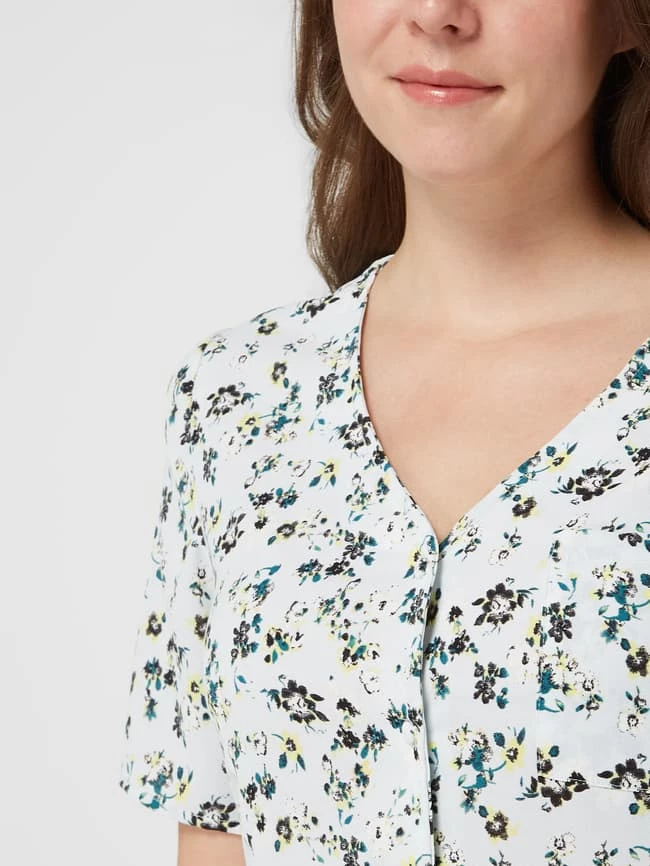 Noisy May Blusenkleid Mit Kurzen Ärmeln Modell 'Joe' - Hellblau 3 Noisy May Blusenkleid Mit Kurzen Ärmeln Modell 'Joe' - Hellblau – Bild 3