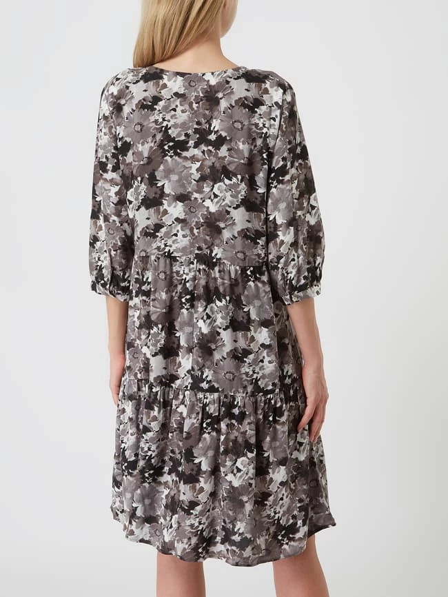 Montego Kleid Aus Viskose - Schwarz 5 Montego Kleid Aus Viskose - Schwarz – Bild 5