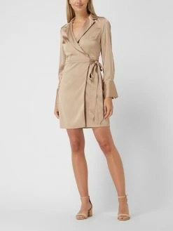Guess Wickelkleid Aus Satin Modell 'Adair' - Sand