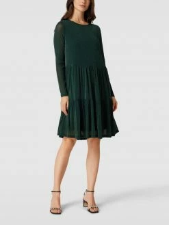 Montego Knielanges Kleid In Schimmernder Optik Modell 'Glitzer' - Bottle