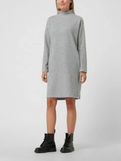 Tom Tailor Kleid Mit Viskose-Anteil - Hellgrau