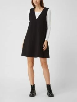 Object Kleid Mit V-Ausschnitt Modell 'Sigrid Mira' - Schwarz