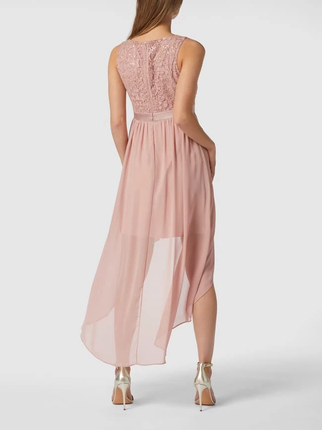 Jake*s Cocktail Cocktailkleid Aus Spitze Und Chiffon - Altrosa Meliert 5 Jake*s Cocktail Cocktailkleid Aus Spitze Und Chiffon - Altrosa Meliert – Bild 5