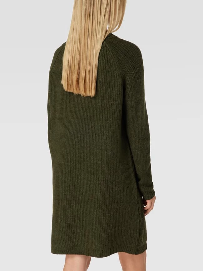 Only Knielanges Strickkleid Modell 'JADE' - Olivgrün 5 Only Knielanges Strickkleid Modell 'JADE' - Olivgrün – Bild 5
