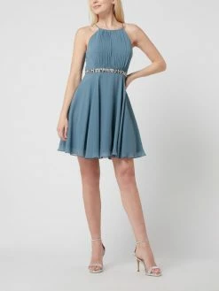 Jake*s Cocktail Cocktailkleid Aus Chiffon Mit Strasssteinen - Bottle