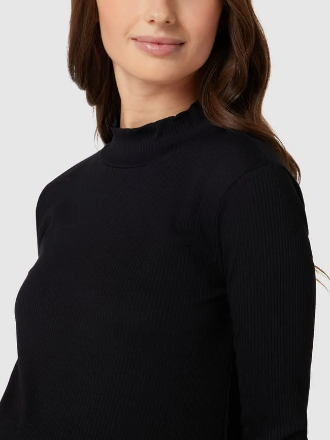 Mamalicious Umstands-Kleid In Ripp-Optik Modell 'MLrosina Jersey Dress' - Schwarz 3 Mamalicious Umstands-Kleid In Ripp-Optik Modell 'MLrosina Jersey Dress' - Schwarz – Bild 3