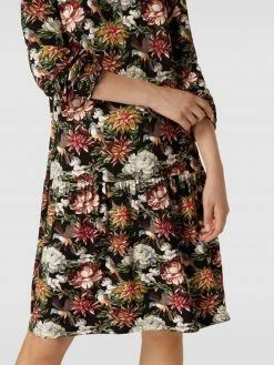 Christian Berg Woman Blusenkleid Mit Allover-Muster - Schwarz -Vila-shop 74q42d9o70q34d226pa4gc9jal550c2j613j0ga3ad750dhn8ha30c9oacqjelhg98q3gi9m994jih2c60o68cj66lij4c9n74oj2p1kckojaohm6hh30e1h64pmap1n60r3ec0