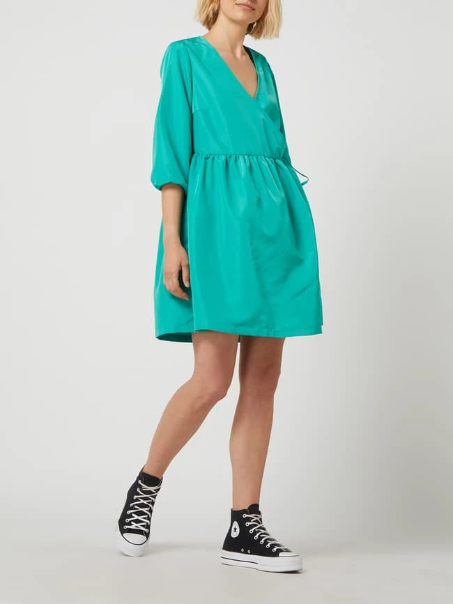 Pieces Wickelkleid Mit 3/4-Arm Modell 'Jylla' - Grün 1 Pieces Wickelkleid Mit 3/4-Arm Modell 'Jylla' - Grün