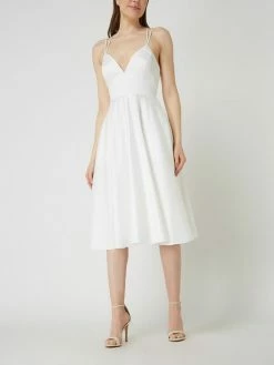 Jake*s Cocktail Cocktailkleid Aus Satin - Ecru