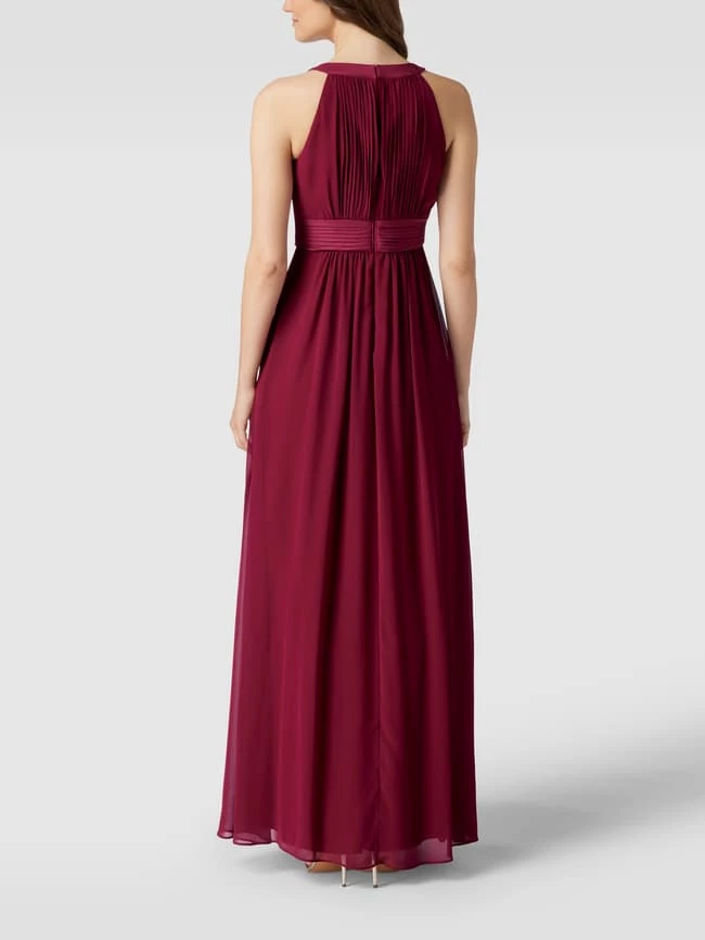 Jake*s Cocktail Abendkleid Mit Plisseefalten - Kirschrot 5 Jake*s Cocktail Abendkleid Mit Plisseefalten - Kirschrot – Bild 5