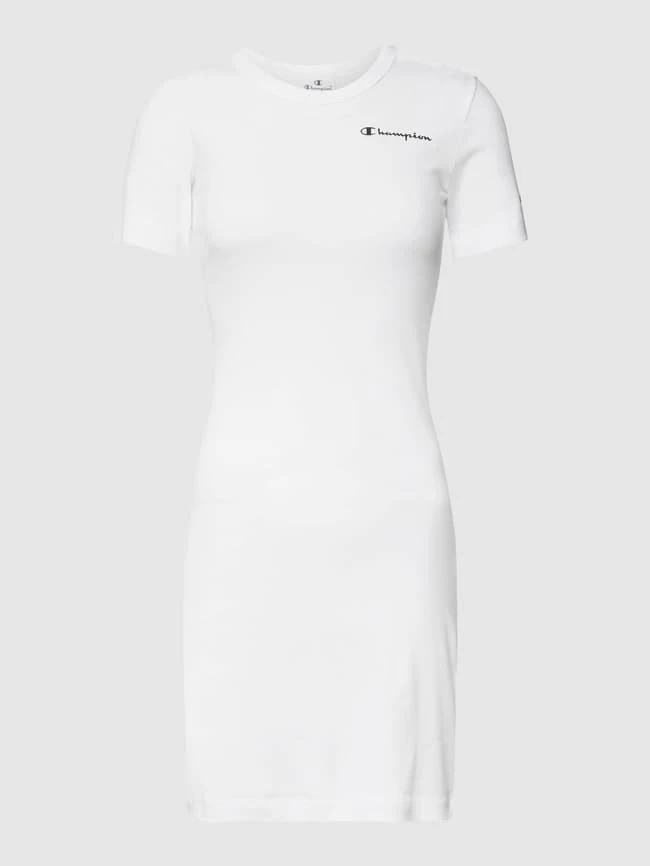 CHAMPION Sweatkleid In Melierter Optik - Weiß 2 CHAMPION Sweatkleid In Melierter Optik - Weiß – Bild 2