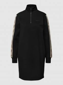 Alternative view of Guess Activewear Kleid Mit Troyer-Kragen Modell 'BRITNEY' - Schwarz