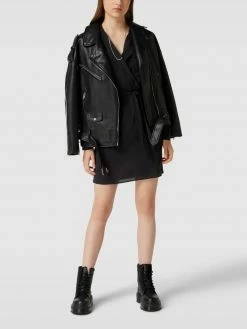 Noisy May Minikleid Mit Brusttaschen Modell 'CLARA' - Schwarz