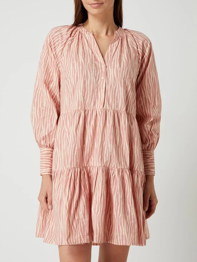 YAS Kleid Aus Bio-Baumwolle Modell 'Sufilla' - Rosé 4 YAS Kleid Aus Bio-Baumwolle Modell 'Sufilla' - Rosé – Bild 4