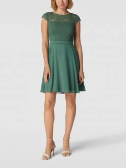 Vila-shop 50 V.M. Cocktailkleid Mit Zierbesatz - Grün