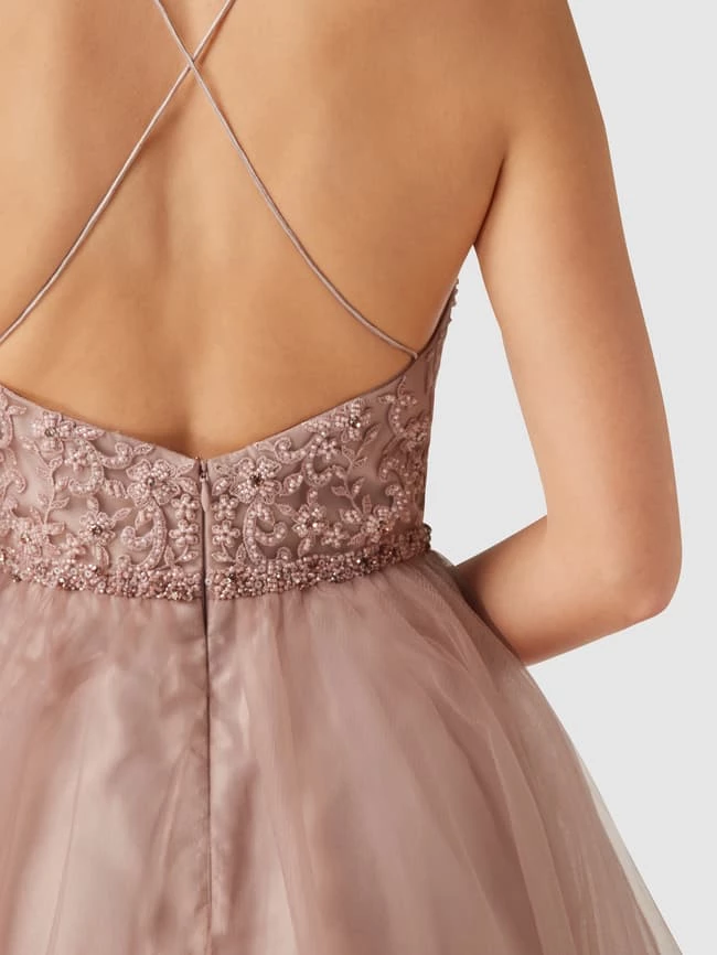 Laona Cocktailkleid In Minilänge Mit Herzausschnitt - Rosé 3 Laona Cocktailkleid In Minilänge Mit Herzausschnitt - Rosé – Bild 3