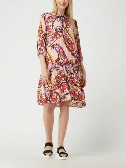 Milano Italy Kleid Mit Paisley-Muster - Rot