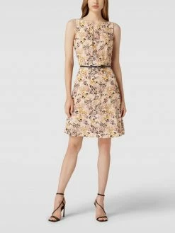 Montego Kleid Mit Floralem Allover-Muster - Sand