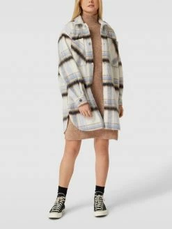 Noisy May Strickkleid Mit Rollkragen Modell 'MALI' - Sand