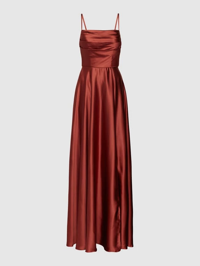 Laona Abendkleid In Wickel-Optik - Terrakotta 2 Laona Abendkleid In Wickel-Optik - Terrakotta – Bild 2