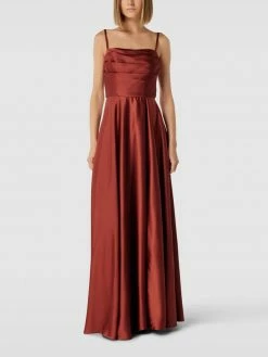 Laona Abendkleid In Wickel-Optik - Terrakotta