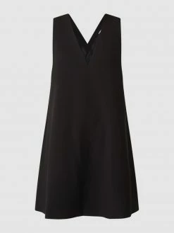 Alternative view of Object Kleid Mit V-Ausschnitt Modell 'Sigrid Mira' - Schwarz