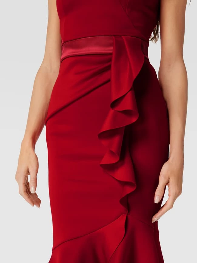 Lipsy Cocktailkleid In Wickel-Optik - Rot 3 Lipsy Cocktailkleid In Wickel-Optik - Rot – Bild 3