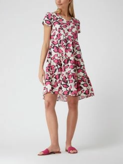 More & More Kleid Im Stufen-Look - Pink