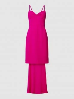 Alternative view of Vera Wang Bride Cocktailkleid Mit Schleppe Modell 'Arlette' - Fuchsia