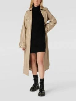 Noisy May Strickkleid In Grobstrick - Schwarz