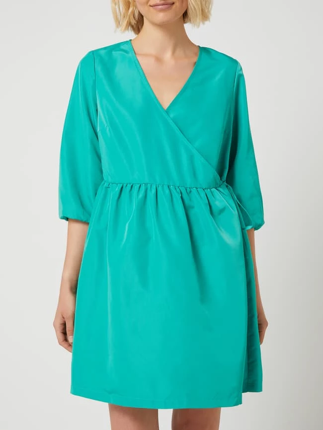 Pieces Wickelkleid Mit 3/4-Arm Modell 'Jylla' - Grün 4 Pieces Wickelkleid Mit 3/4-Arm Modell 'Jylla' - Grün – Bild 4