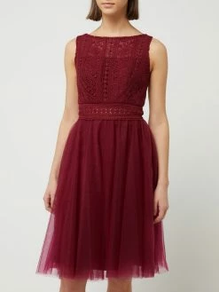 Luxuar Cocktailkleid Aus Mesh Und Spitze - Bordeaux Rot -Vila-shop 9d2k4kia6osk8dik9164ciqda18j0cqk68skshac61b42jhha924ciiia13j4h239os4ghq395b4okq7993madhg74s3eo9m6oq32e1k61j36e1k70o64cpicos6cdpm70r32c8