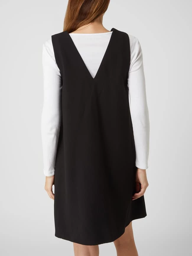 Object Kleid Mit V-Ausschnitt Modell 'Sigrid Mira' - Schwarz 5 Object Kleid Mit V-Ausschnitt Modell 'Sigrid Mira' - Schwarz – Bild 5