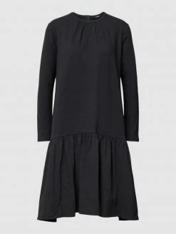 Alternative view of Weekend Max Mara Knielanges Kleid Mit Volantsaum Modell 'SAURO' - Anthrazit