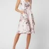 Christian Berg Cocktail Cocktailkleid Mit Floralem Muster - Hellrosa