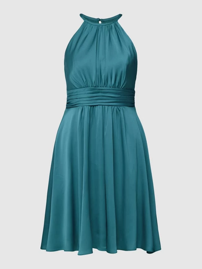 Jake*s Cocktail Cocktailkleid Mit Amerikanischem Ausschnitt - Smaragdgrün Meliert 2 Jake*s Cocktail Cocktailkleid Mit Amerikanischem Ausschnitt - Smaragdgrün Meliert – Bild 2