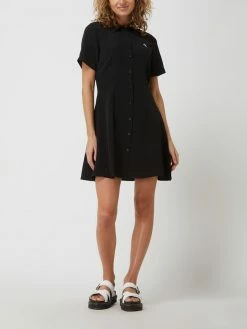 Calvin Klein Jeans Blusenkleid Mit Logo-Print - Schwarz